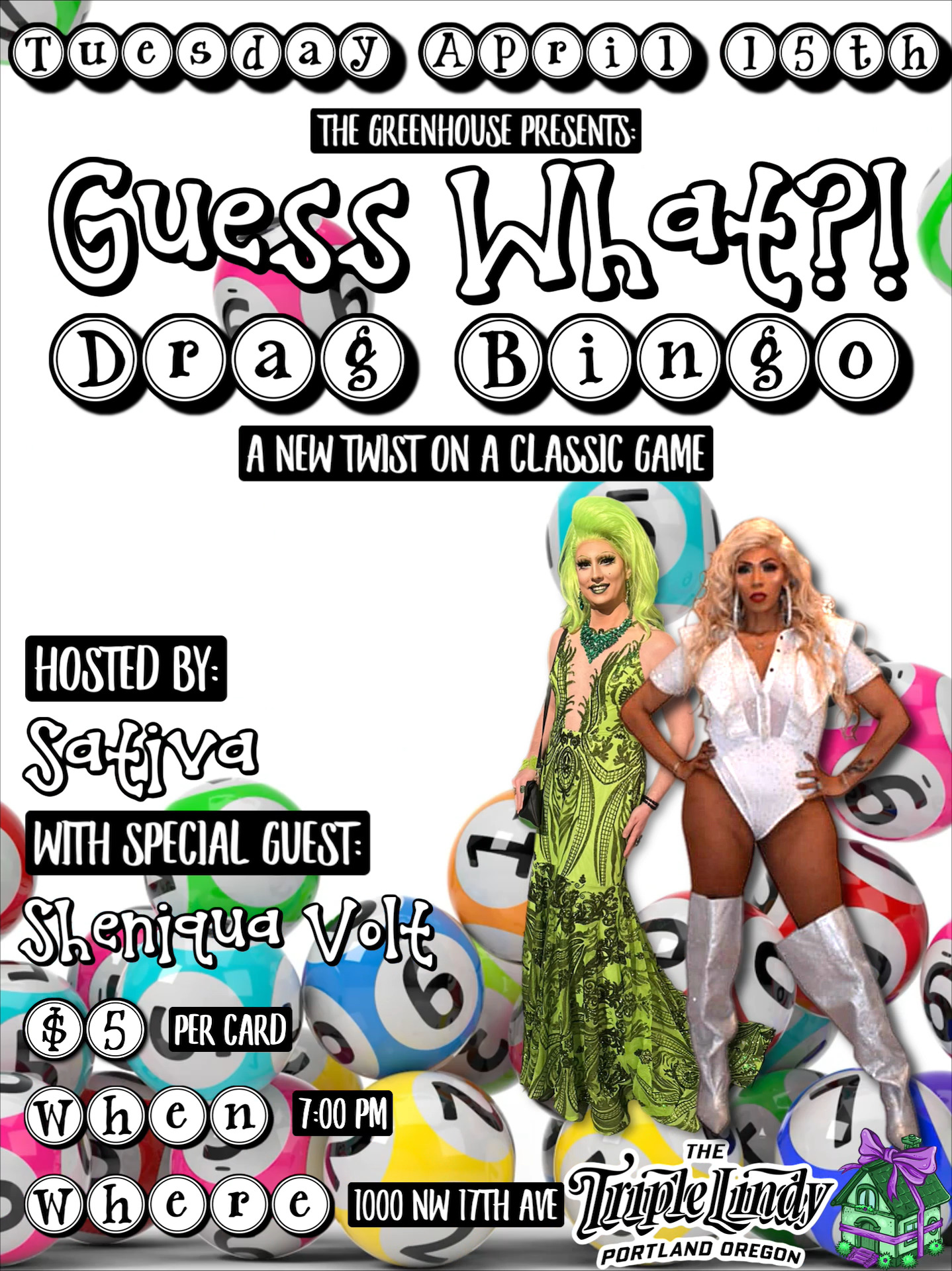 Guess What?! Drag Bingo